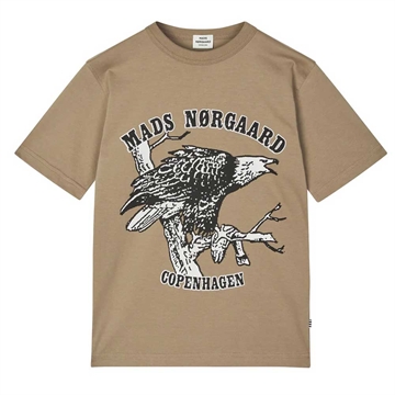 Mads Nørgaard Tee s/s Theo Lead Gray